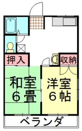 ファミーユ・フォーユーA棟の物件間取画像